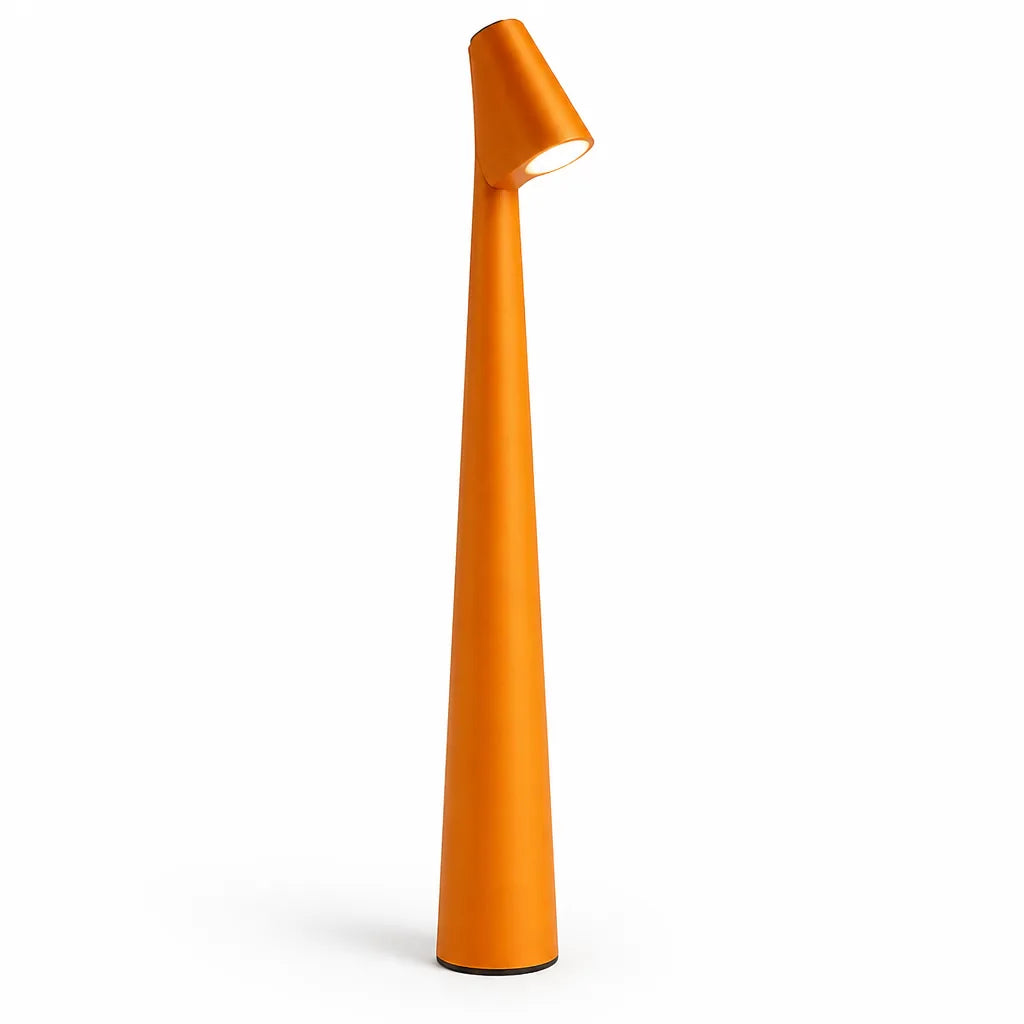 Akku-Tischlampe aus Aluminium, kabellos mit 3-stufigem Touch-Dimmer und USB-Aufladung