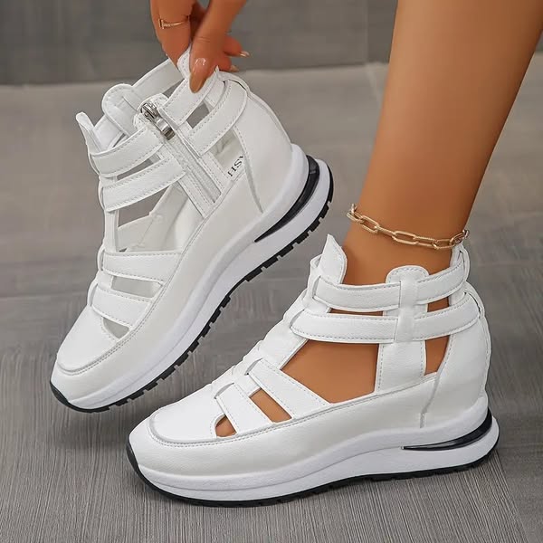 Orthopädische Damen-Sandalen mit Fussgewölbestütze