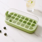 Eiswürfelform mit Press-Mechanismus – Perfekte Eiswürfel