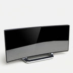 LED-Wecker mit gebogenem Spiegeldisplay und Temperaturanzeige