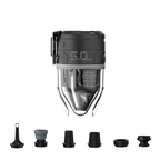 Luftpumpe mit LED-Beleuchtung – 2-in-1 Pumpe und Laterne