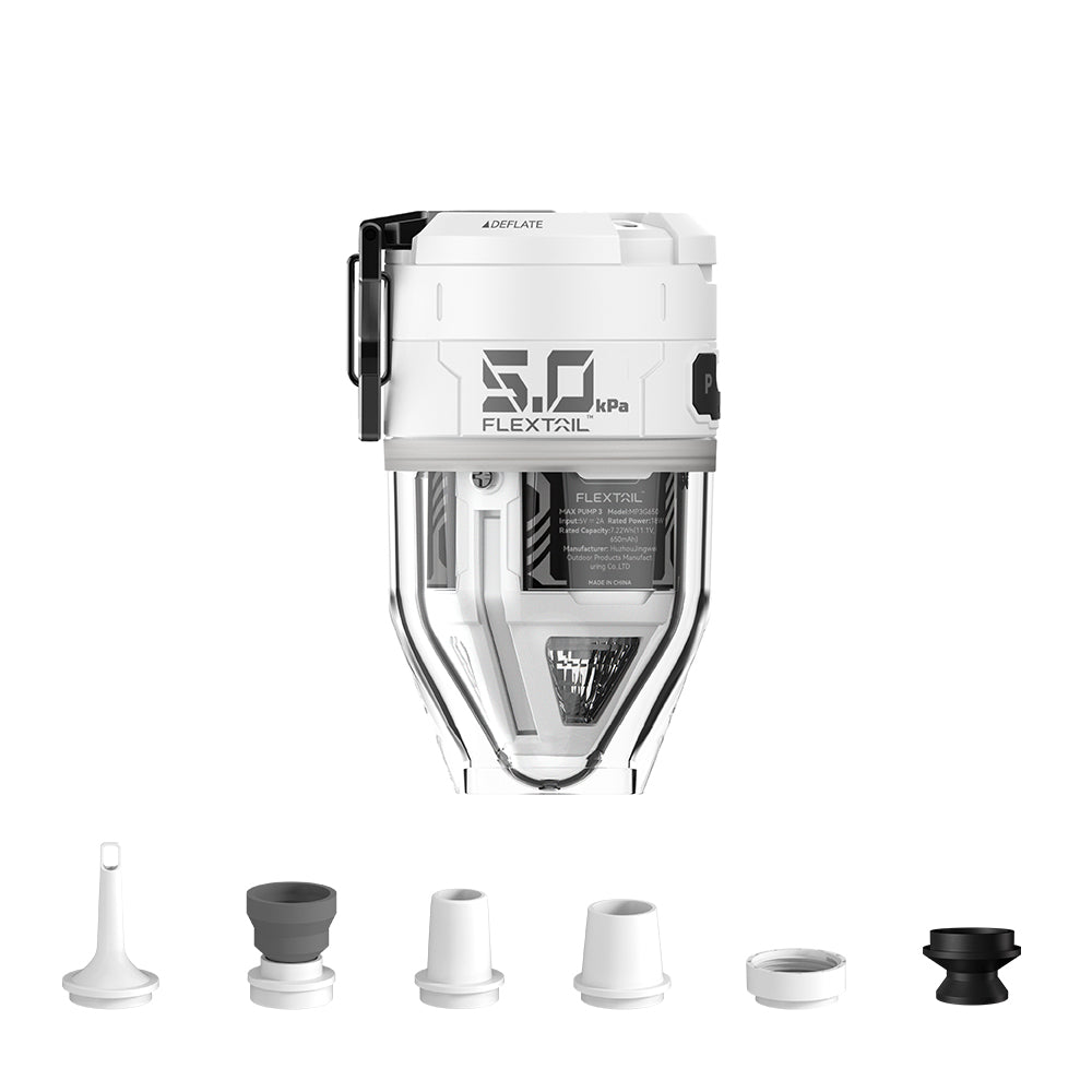 Luftpumpe mit LED-Beleuchtung – 2-in-1 Pumpe und Laterne