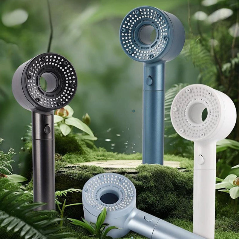 Turbo-Duschkopf mit Luftdrucktechnik – 5 Strahlarten