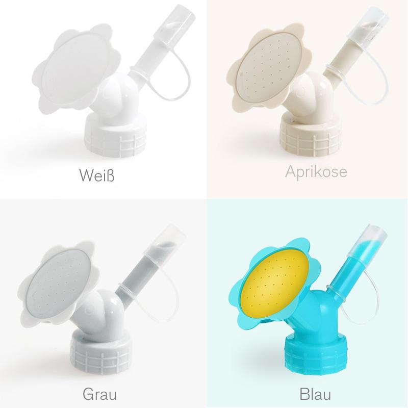 Giessvorsatz für Flaschen – Sanfte Blumendusche - 6er-Set