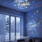 LED Projektor Lampe mit rotierenden Unterwasser-Motiven