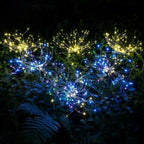Solar-Gartenleuchte Feuerwerk-Design mit 120 LEDs