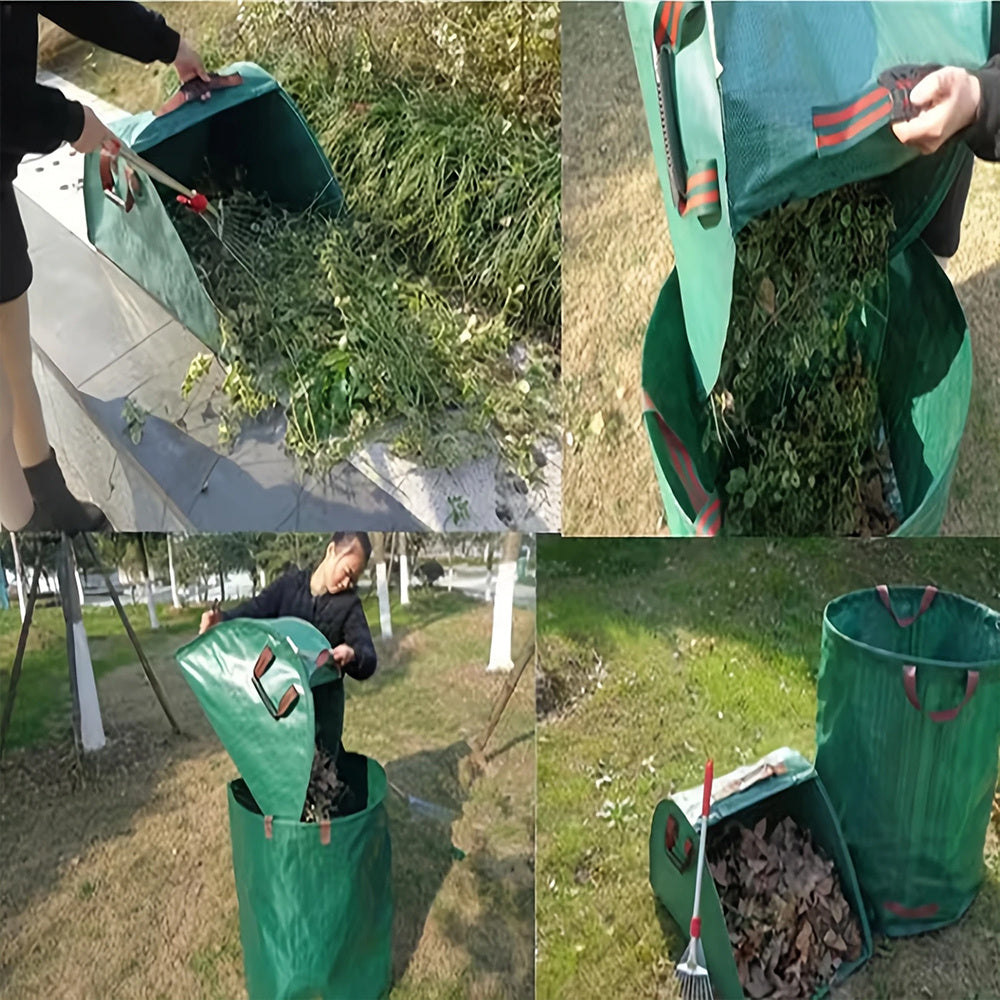 Gartenabfall-Sammelsack 100 Liter – Reissfest und Wiederverwendbar