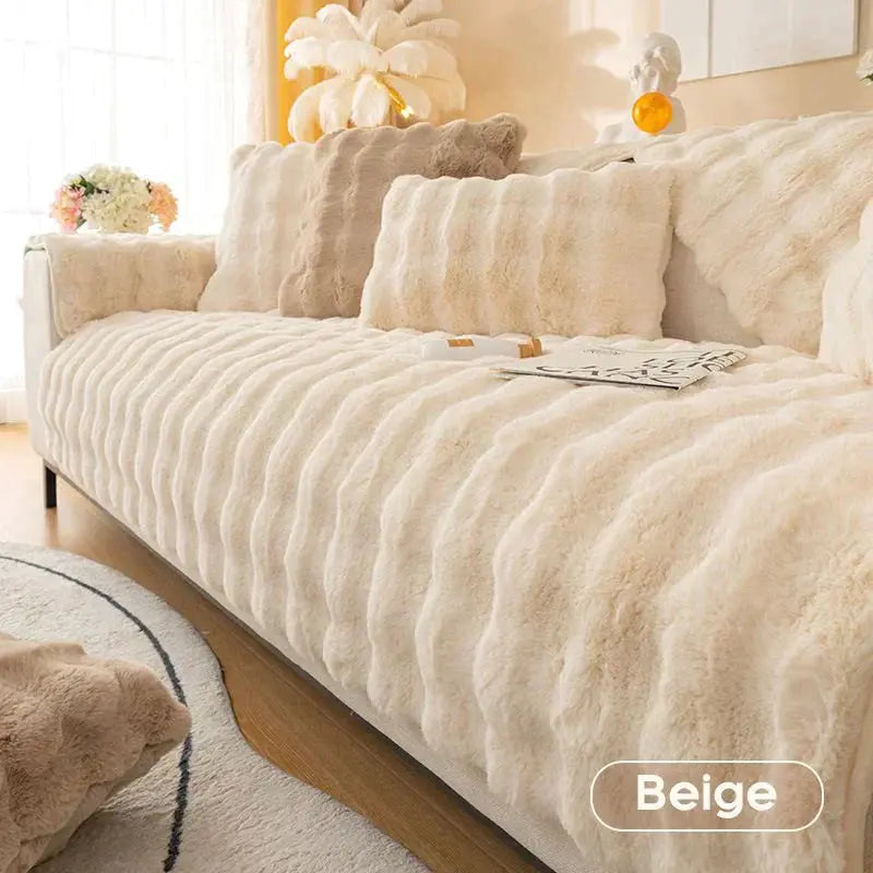 Sofabezug | Eleganter, elastischer Schonbezug