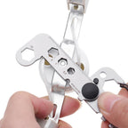 Edelstahl Multi-Tool mit 12 Funktionen – Kompakt für Schlüsselbund