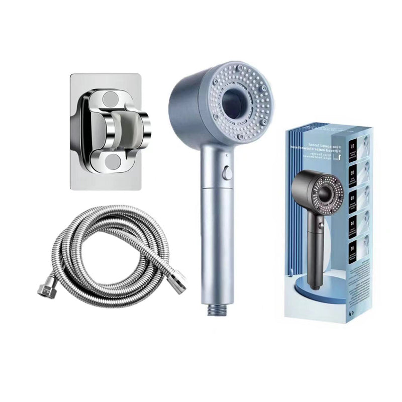 Turbo-Duschkopf mit Luftdrucktechnik – 5 Strahlarten
