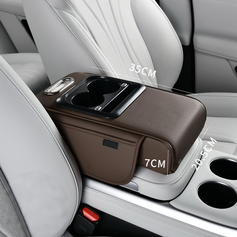 Auto-Mittelarmlehne mit USB-Ladefunktion und Stauraum