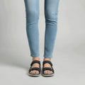 Komfort-Sandalen mit verstellbaren Riemen