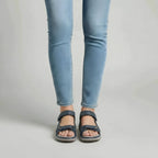 Komfort-Sandalen mit verstellbaren Riemen