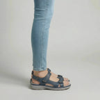 Komfort-Sandalen mit verstellbaren Riemen