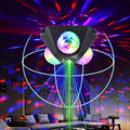 Disco-Projektor mit Laser und 720° Rundumlicht