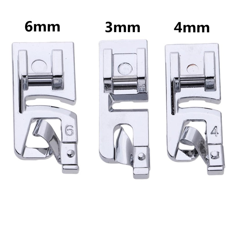 Säumchenfüsse-Set – 3 Grössen für perfekte Säume
