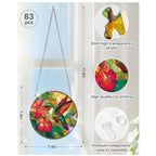 Acryl Puzzle-Fensterbild mit Lebensbaum-Motiv
