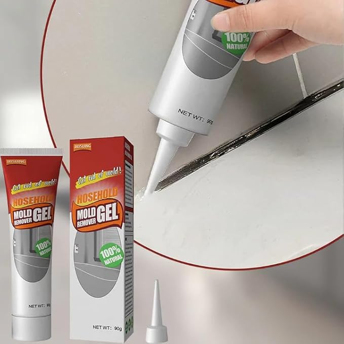 Schimmelentferner Gel für Fliesen, Fugen und Silikonabdichtungen, haftend