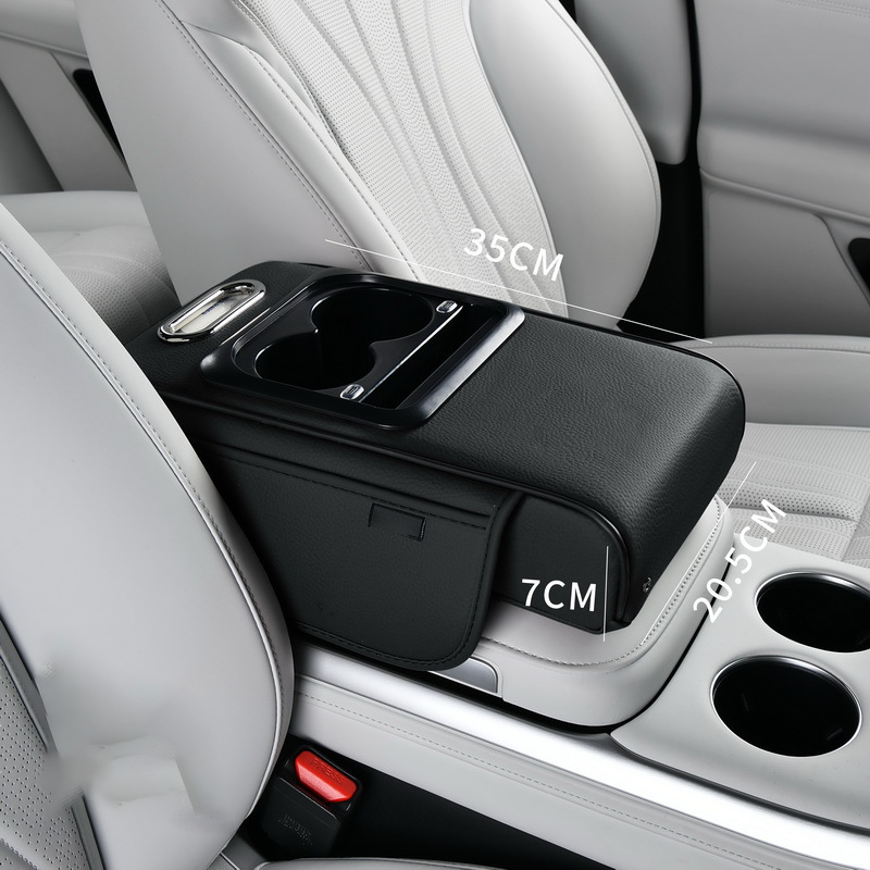 Auto-Mittelarmlehne mit USB-Ladefunktion und Stauraum