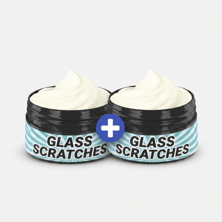 Kratzerpolitur-Creme für Glas und Acryl im Doppelpack