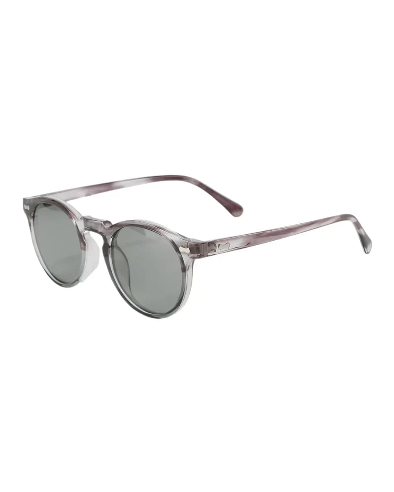 Runde Sonnenbrille mit UV400-Schutz