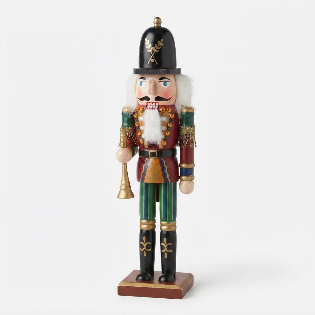 Holz-Nussknacker Soldatenfigur mit Handbemalung