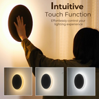 LED Wandleuchte mit Touch-Bedienung und Farbwechsel