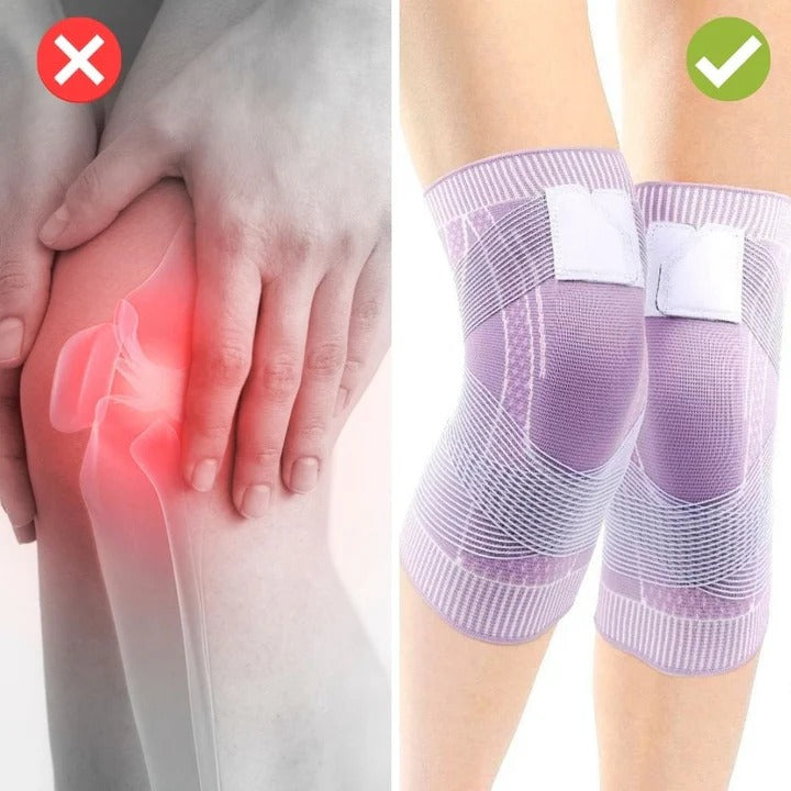 Knie-Kompressionsbandage | Flexibel & atmungsaktiv für Alltag