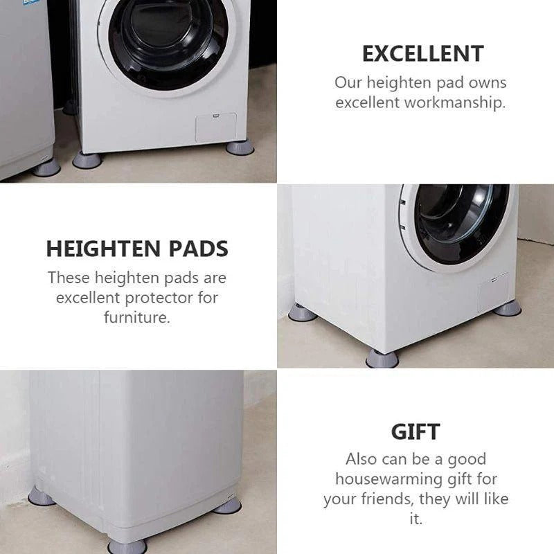 Vibrationsdämpfer 8er Set | Schützen & stabilisieren Geräte sanft