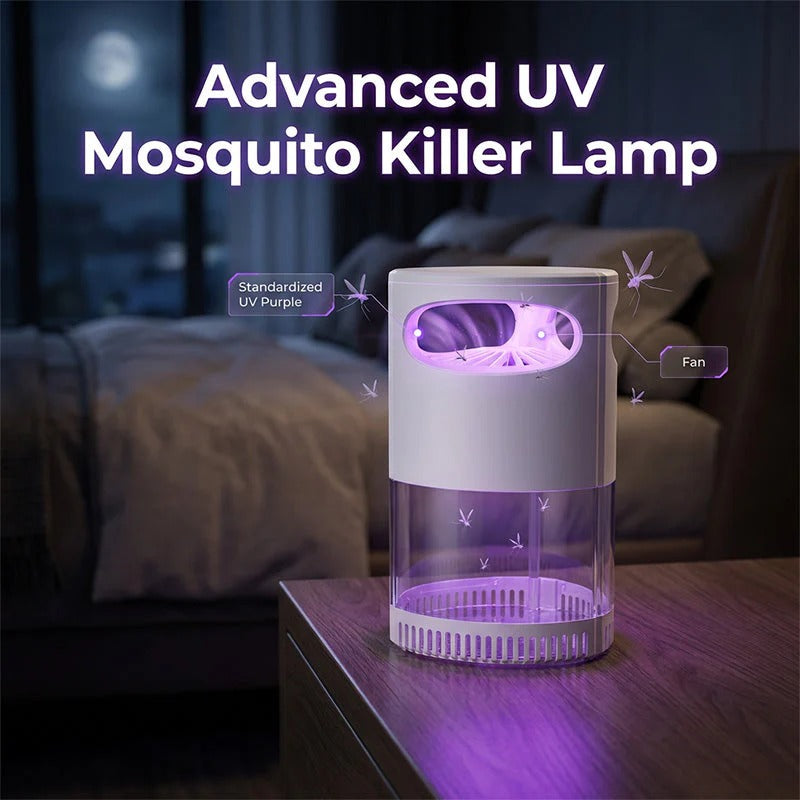 UV-Mückenlampe mit leisem Ventilator – chemikalienfrei
