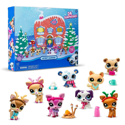 Adventskalender Tierfiguren | 24 magische Mini-Spielzeuge