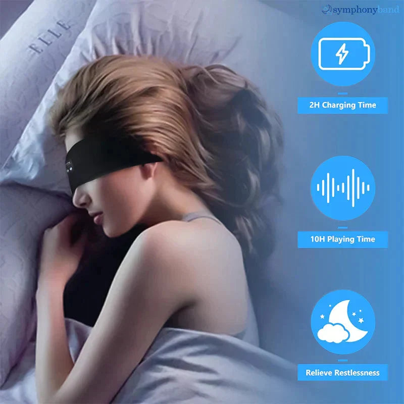 Bluetooth-Schlafkopfhörer mit weichem Stirnband