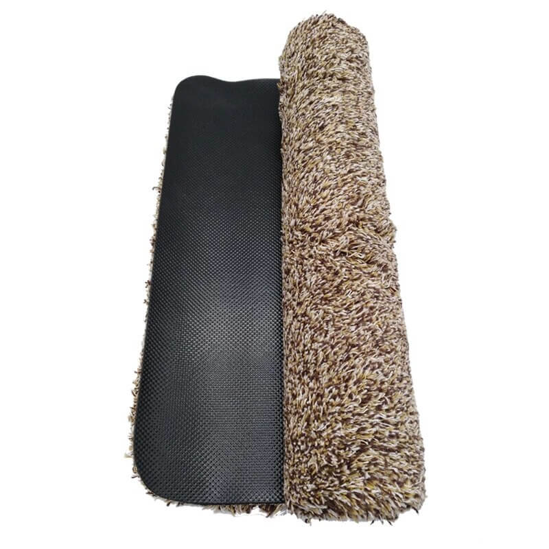Saugstarke Fussmatte aus Mikrofaser mit Antislip-Rückseite