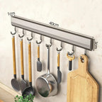 Hakenleiste Aluminium bohrfrei – Klebemontage