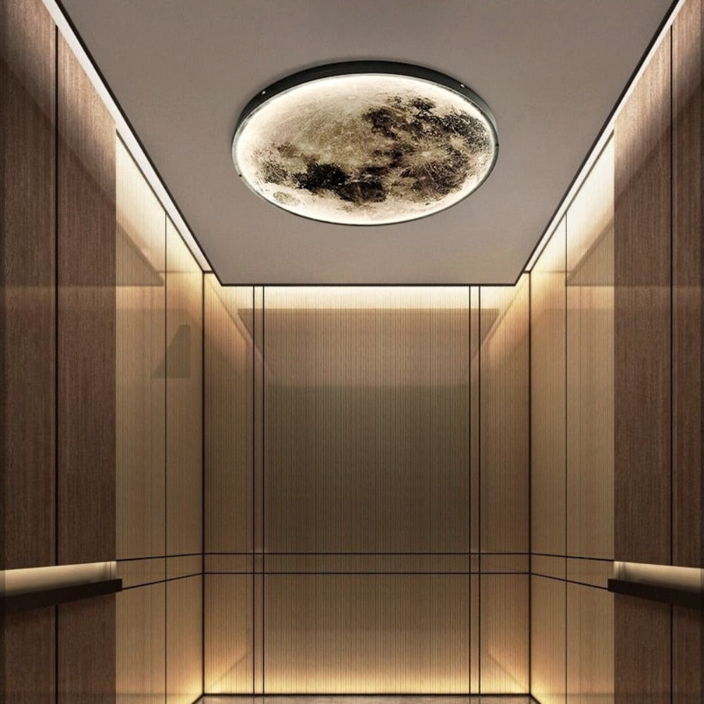 3D Mond Deckenleuchte mit Dimmfunktion
