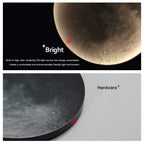 3D Mond Deckenleuchte mit Dimmfunktion