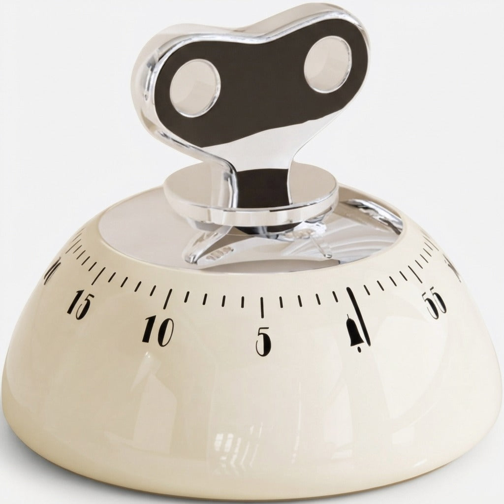 Küchentimer mechanisch mit Magnethalterung
