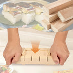 Sushi-Presse aus Holz – Perfekte Rollen zu Hause