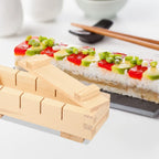 Sushi-Presse aus Holz – Perfekte Rollen zu Hause