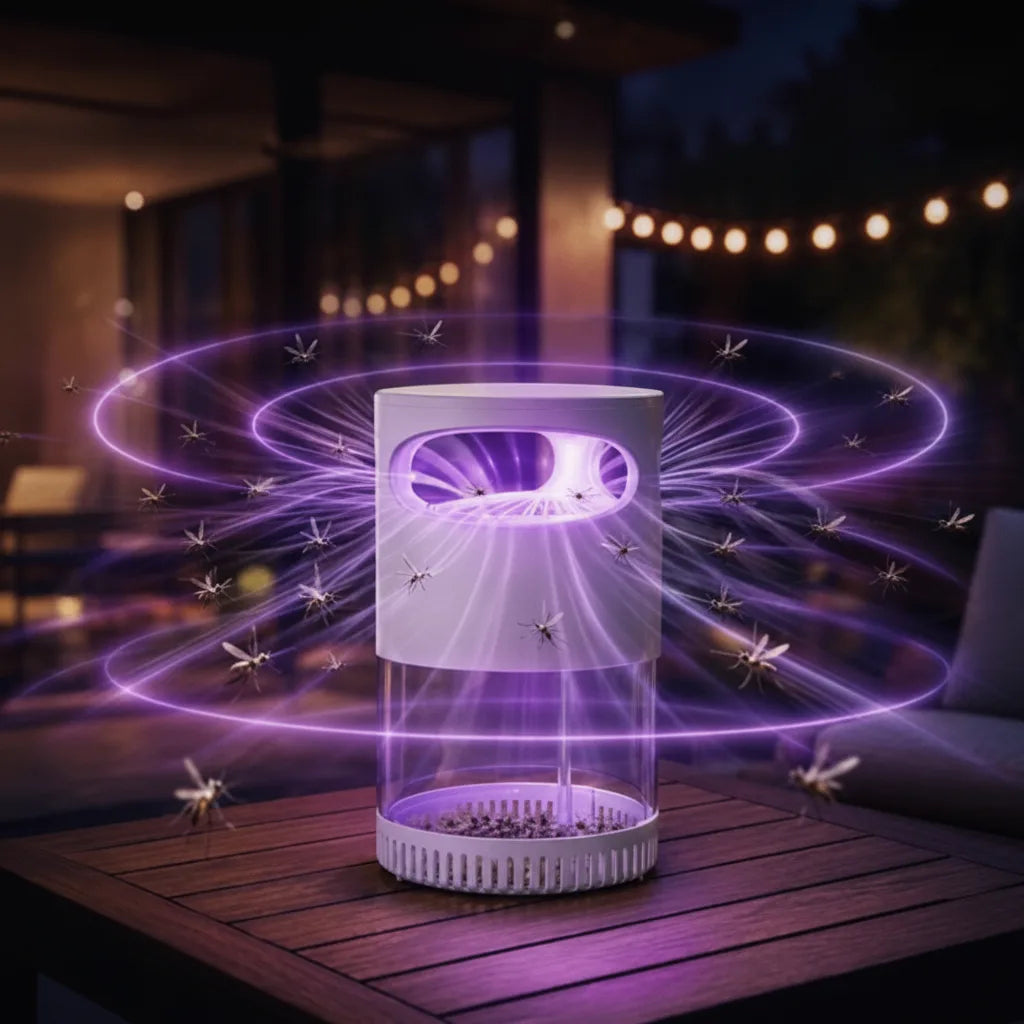 UV-Insektenfalle mit leisem Ventilator und USB-Anschluss