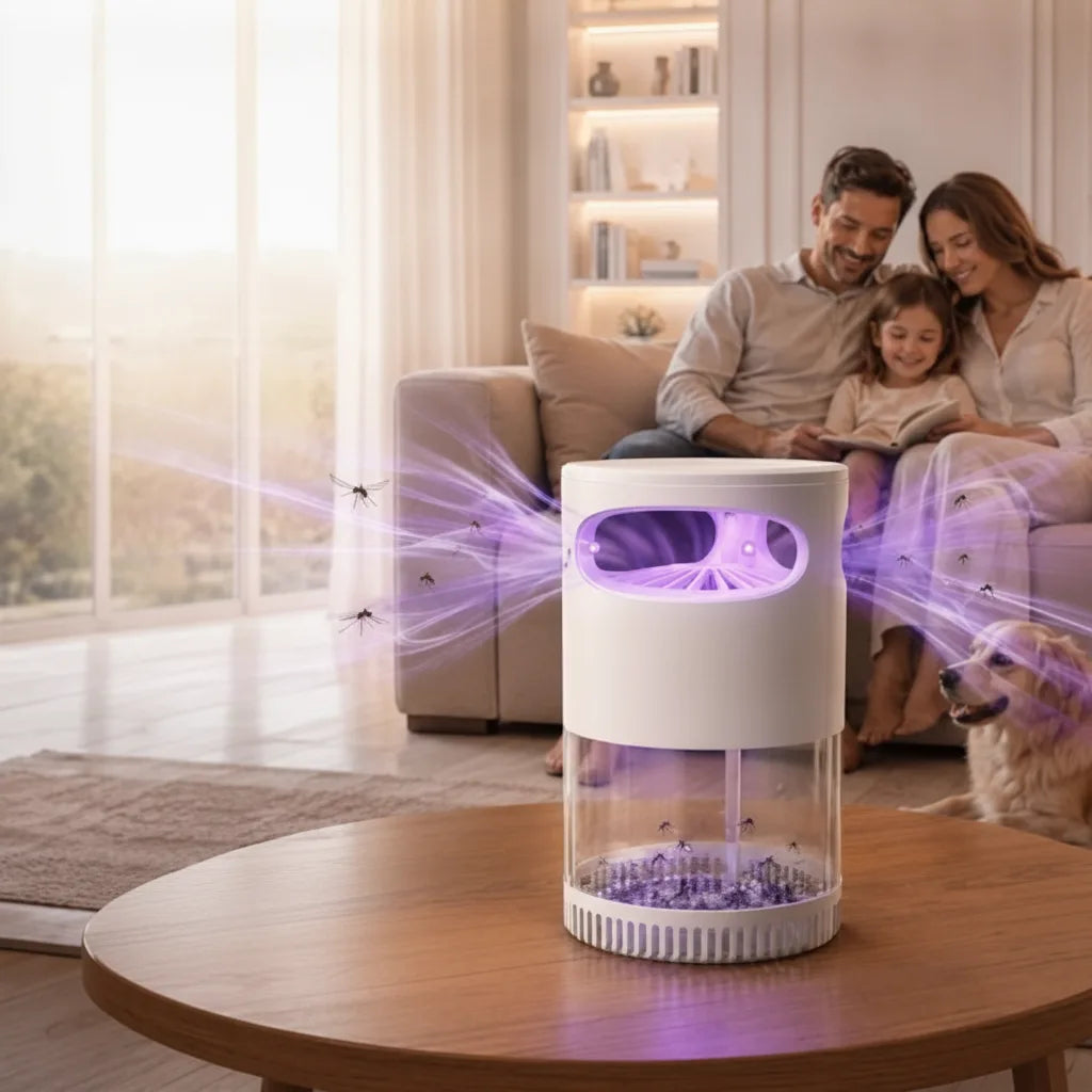 UV-Insektenfalle mit leisem Ventilator und USB-Anschluss