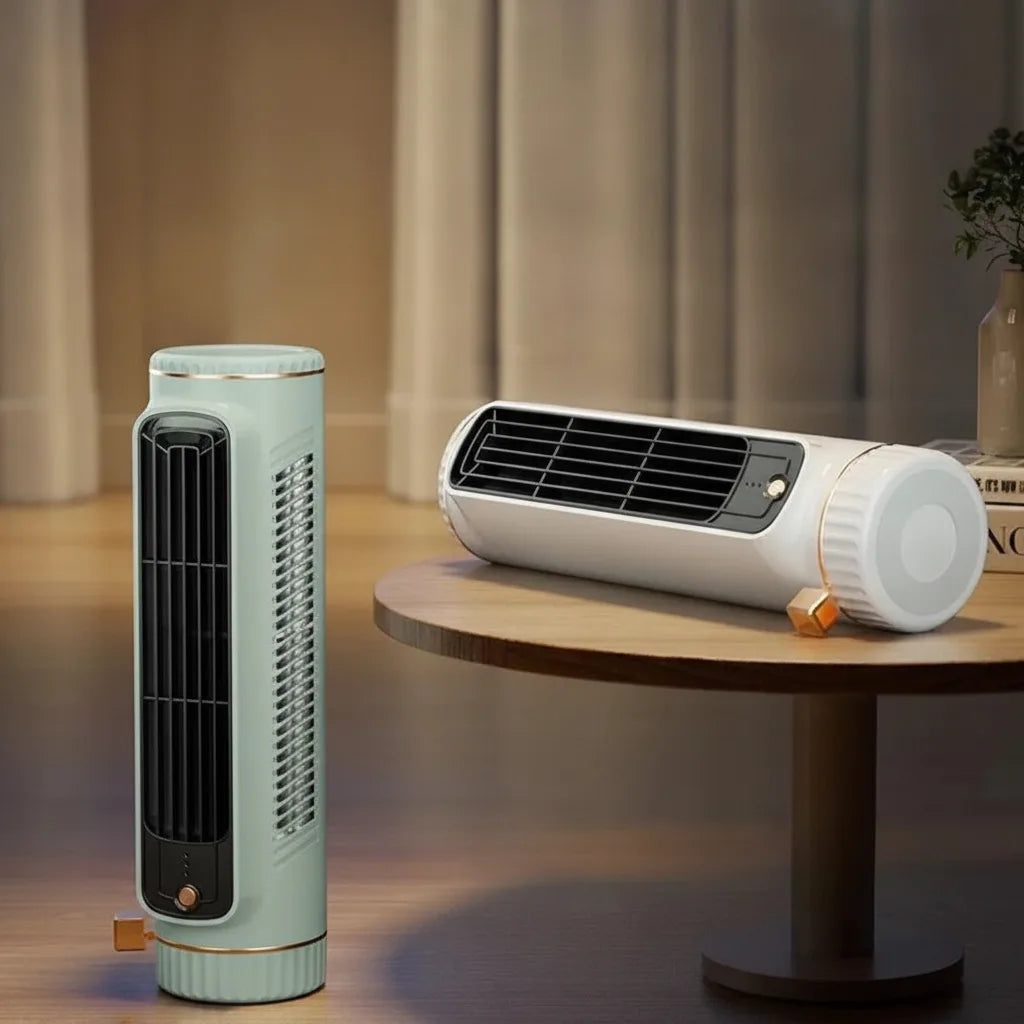 Turmventilator flügellos mit 360°-Luftzirkulation