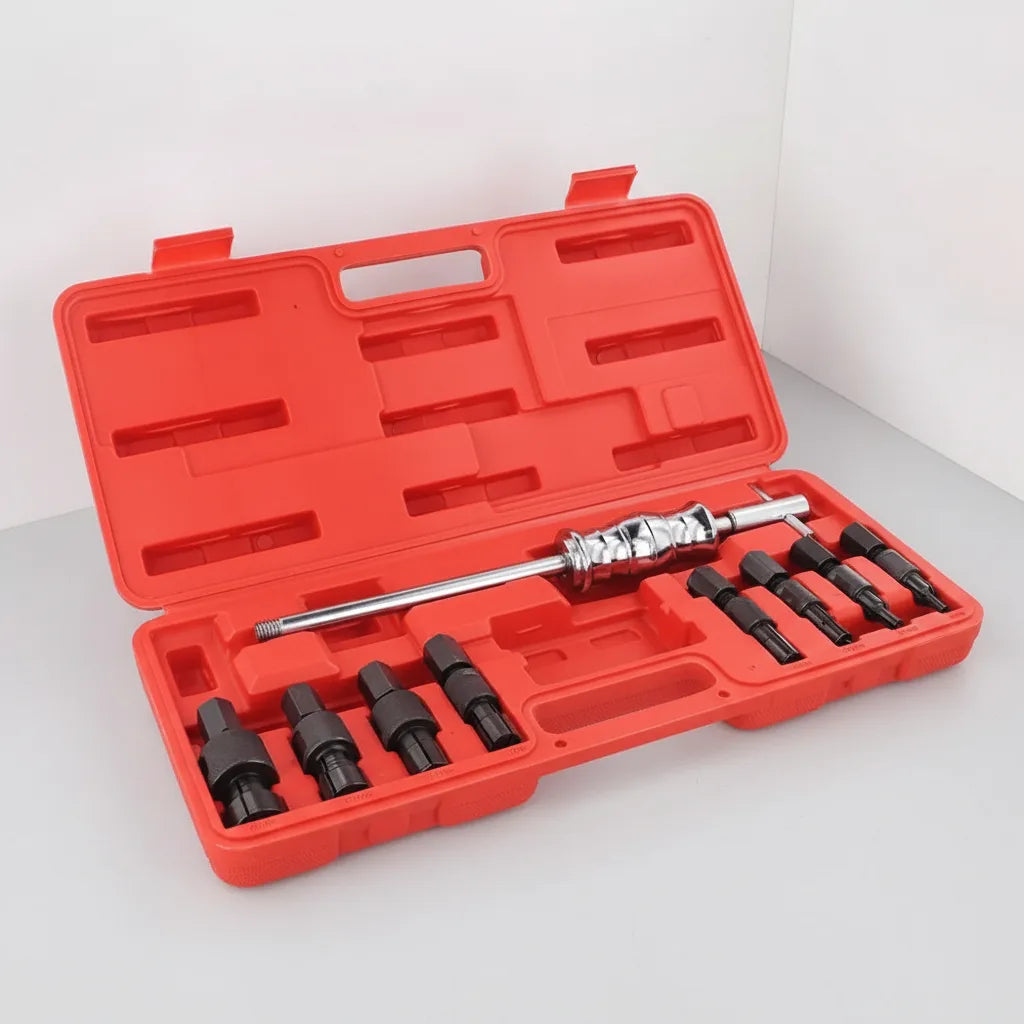 Blindloch-Innenlagerpuller Set mit Gleithammer, 8–32 mm, 9-teilig