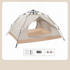 Automatisches Pop-Up Campingzelt mit Schnellaufbau
