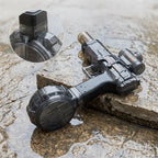 Elektrische Wasserpistole mit Trommelmagazin und Schnellfeuer