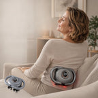 Elektrisches Massagegerät mit Massageköpfen