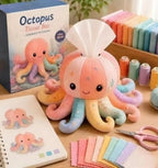 DIY Tierfigur Taschentuchbox Bastelset mit Patchwork-Design