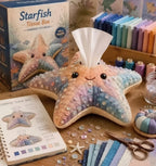 DIY Tierfigur Taschentuchbox Bastelset mit Patchwork-Design
