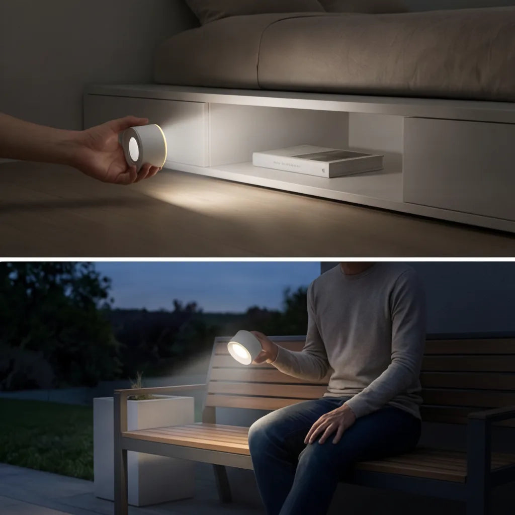 LED-Unterbauleuchte mit 360°-Schwenkkopf – kabellos