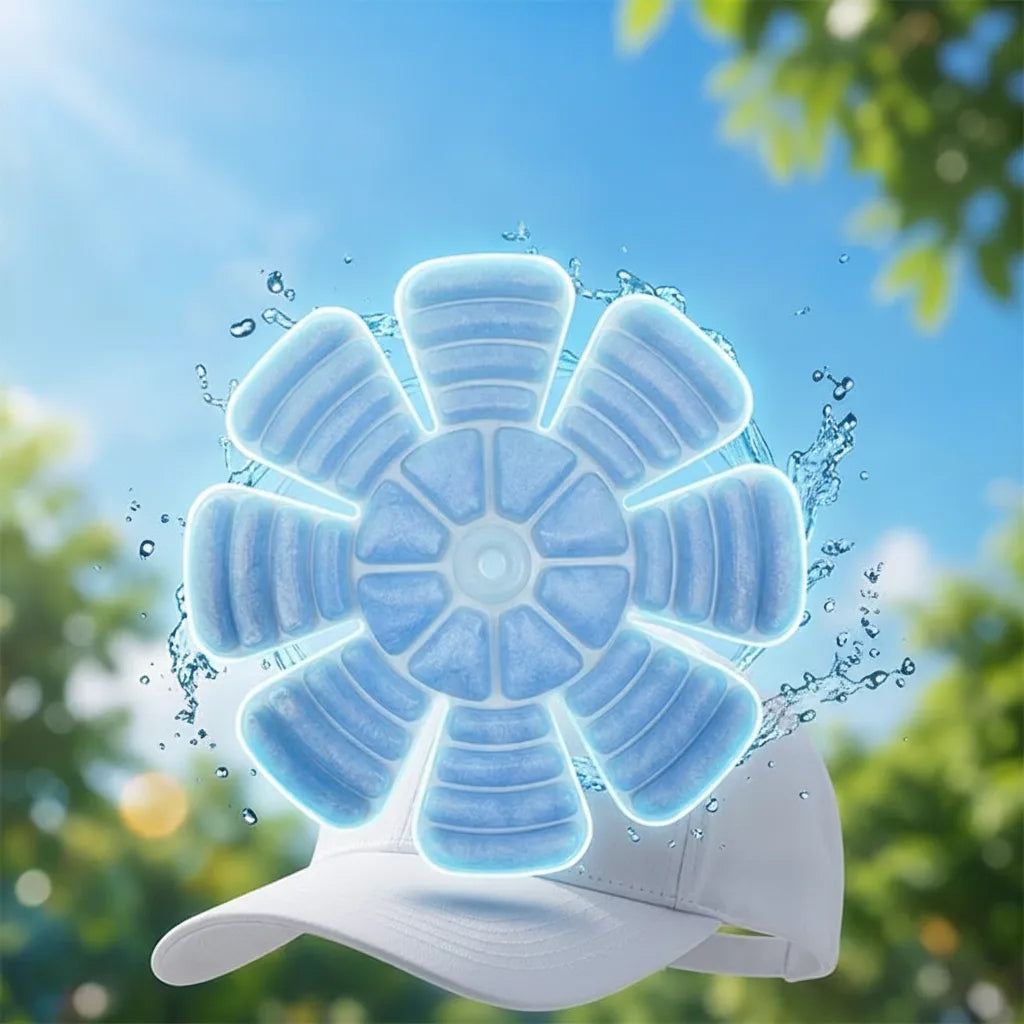 Kühlgel-Einlage für Caps und Helme – TPU Flexdesign